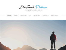 Tablet Screenshot of doctortomah.com